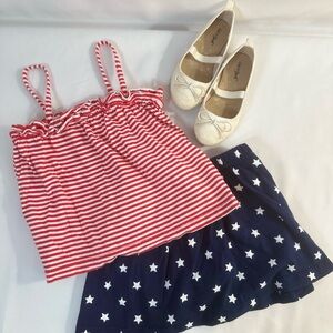 Carter's Red and Blue Kids Matching Set